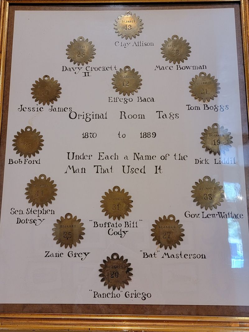 Rooms Named for the Legends Who Slept in Them