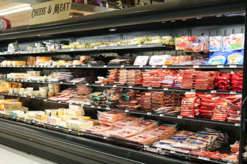 Deli Counter Cheese, Meats, And That Potato Salad
