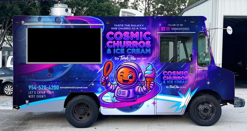 Cosmic Churros & Ice Cream