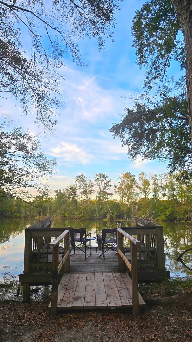 Camping With Your Own Private Dock