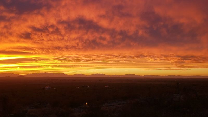 Sunset Makes The Landscape Feel Timeless