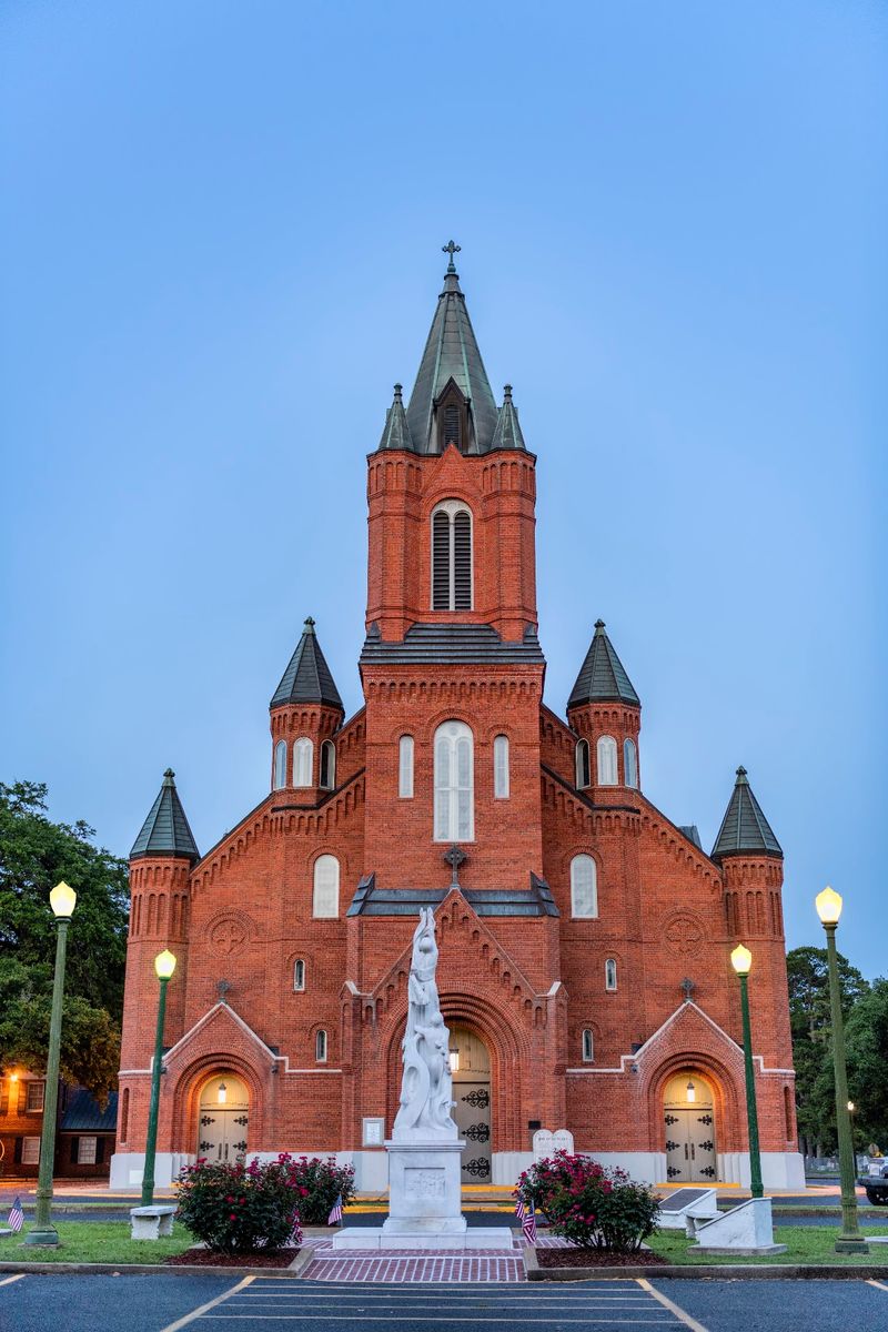 The 1828 Brick Chapel Under Today's Floor