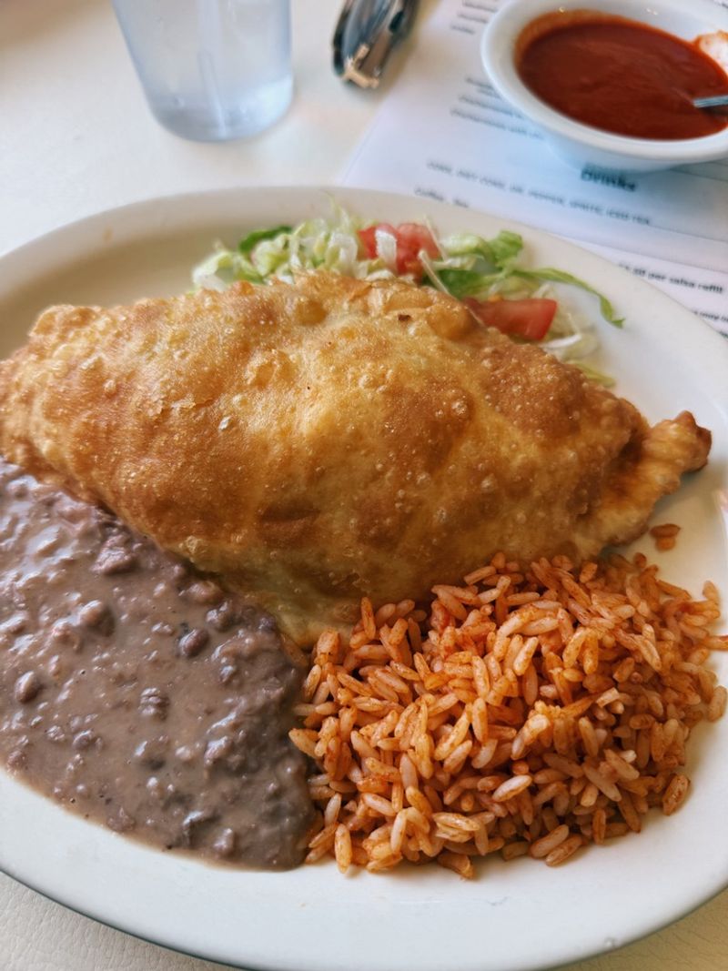 The Famous Stuffed Sopaipilla Turnover