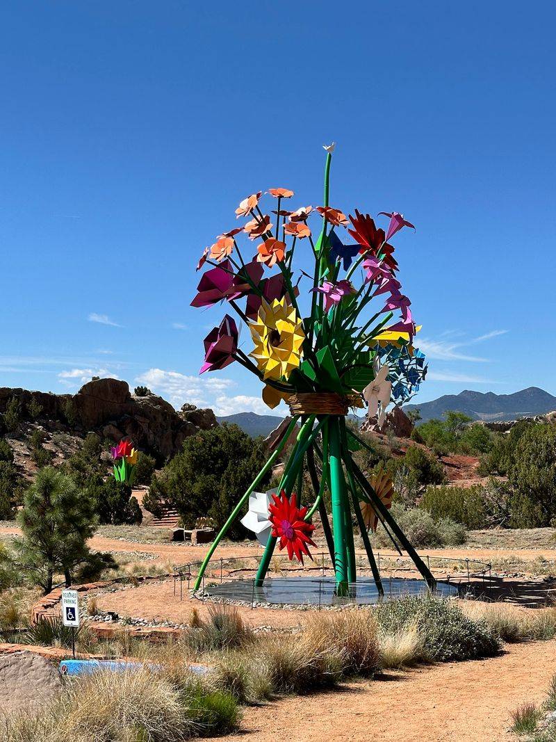 ORIGAMIINTHEGARDEN, Los Cerrillos