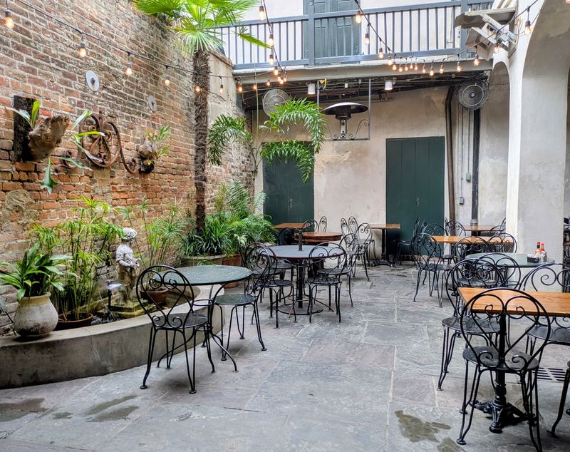 Look Up And Then Head To The Courtyard