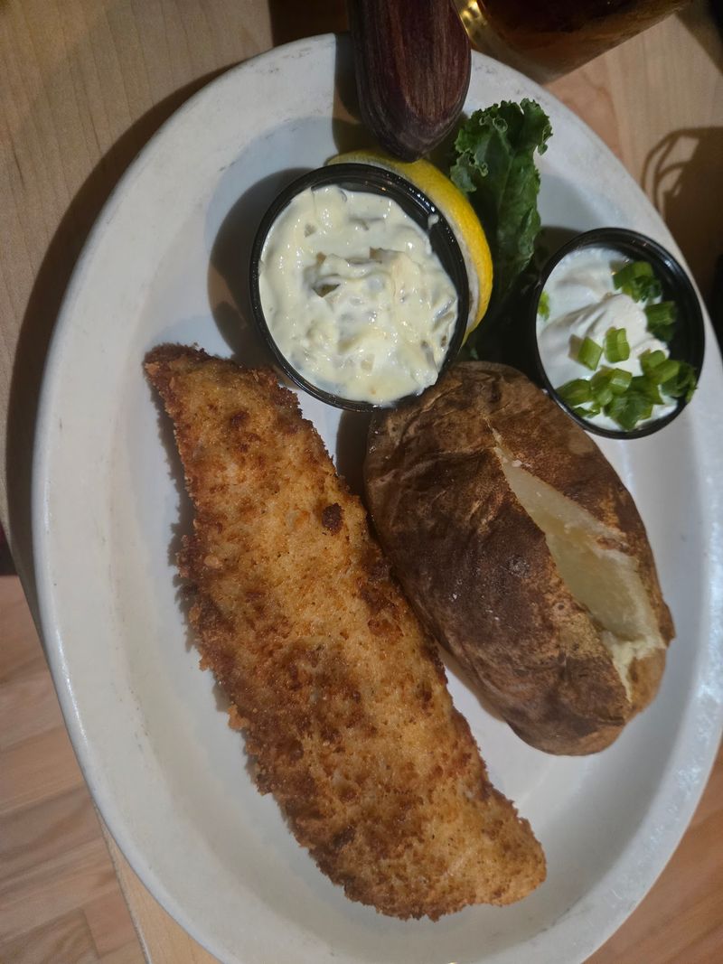 Perch And Walleye Keep The Seafood Side Broad