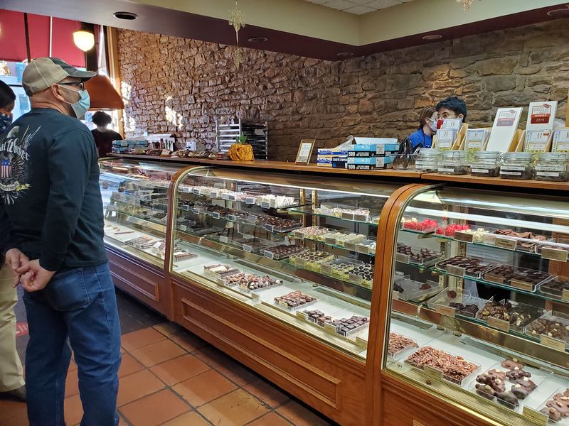 Samples At The Counter Are Part Of The Routine