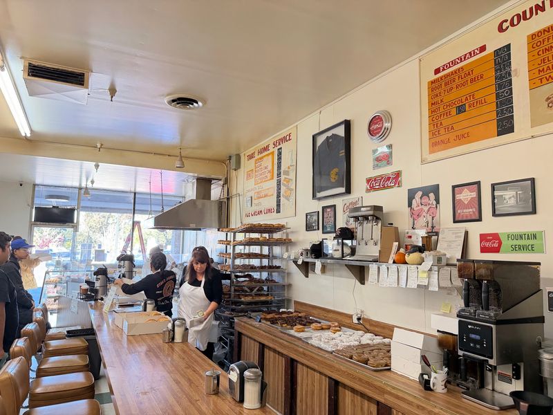 Swivel Stools and an Old Diner Feel