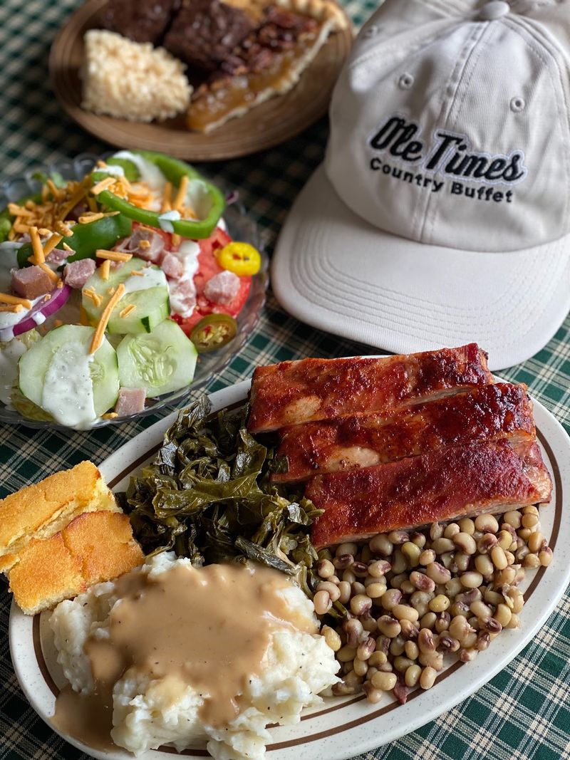 Salad And Dessert Give The Meal A Different Pace