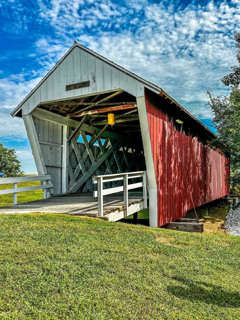 Imes Covered Bridge And St. Charles-To-Winterset Drive