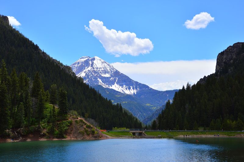 Tibble Fork Reservoir, American Fork Canyon