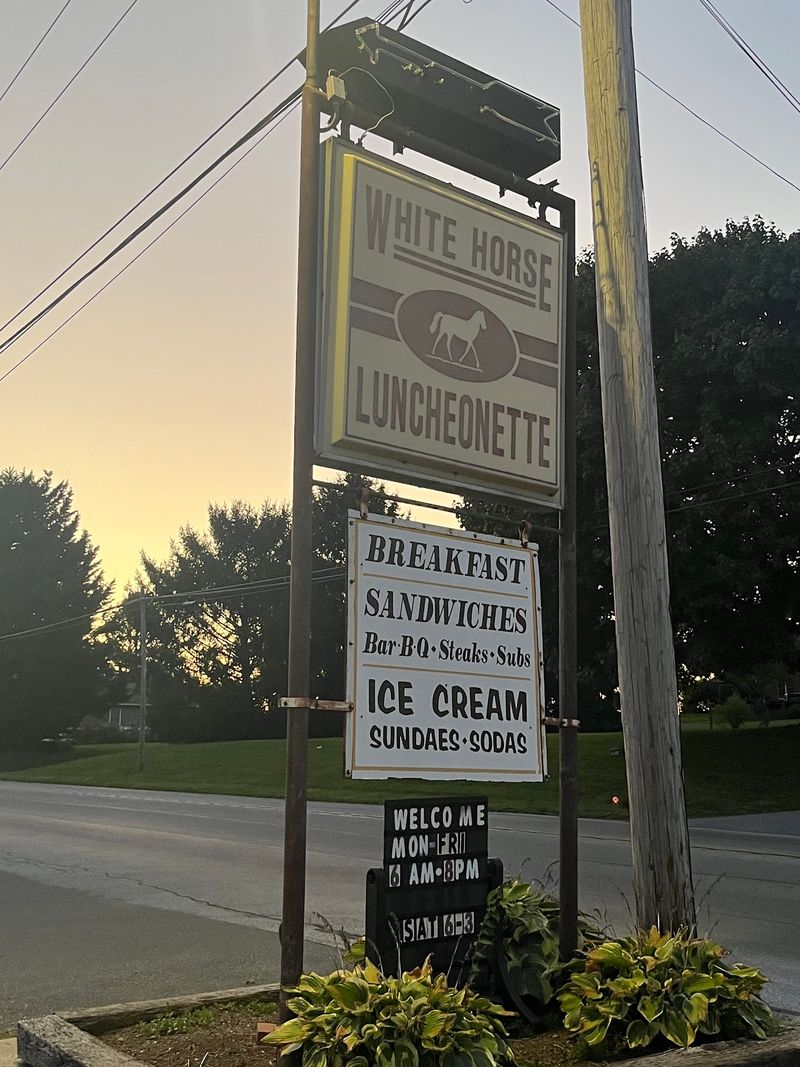 White Horse Luncheonette, Gap, PA