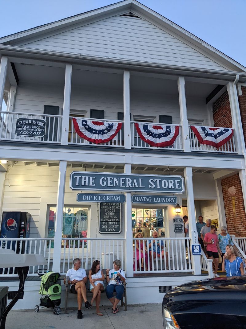 Shops And Food Keep The Stops Close Together