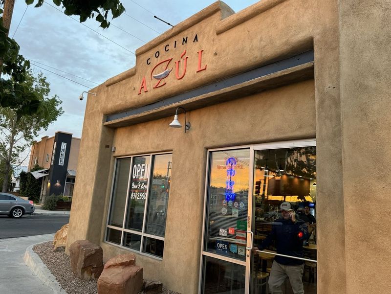 The ORIGINAL Cocina Azul at 12th & Mountain Rd, Albuquerque