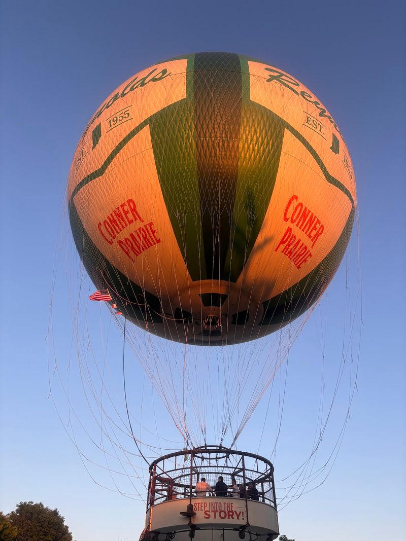The 1859 Balloon Voyage Goes More Than 350 Feet Up