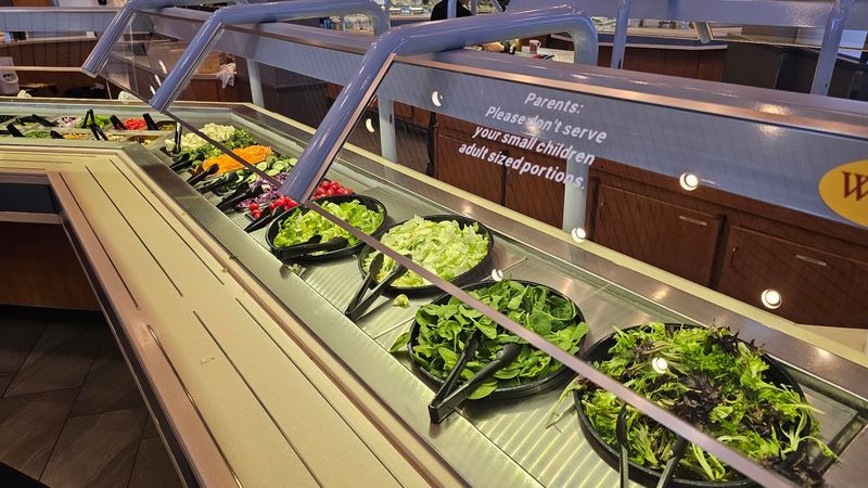 The Salad Bar Is The Star Of The Show