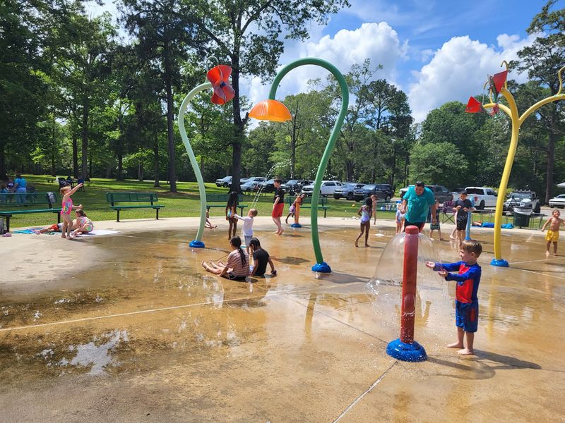 A Splash Pad And Fun For The Kids
