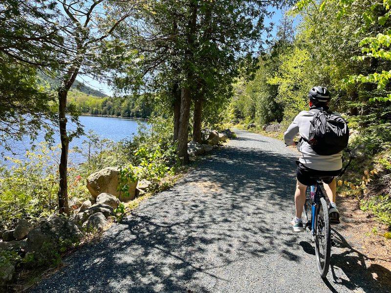 Bicycles Share The Roads With Horses And Walkers
