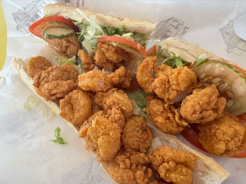 The dressed po' boy tradition
