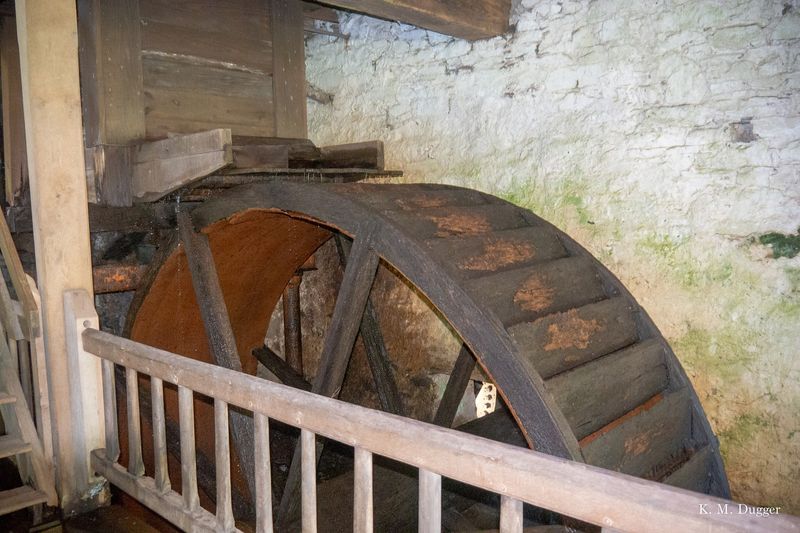The Rebuilt Waterwheel That Powers It All