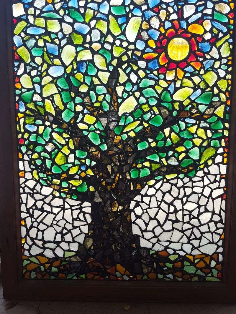 Church Windows Carry Local Memory