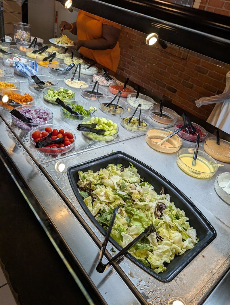 A 40-Plus-Item Salad Bar Can Be A Meal Of Its Own