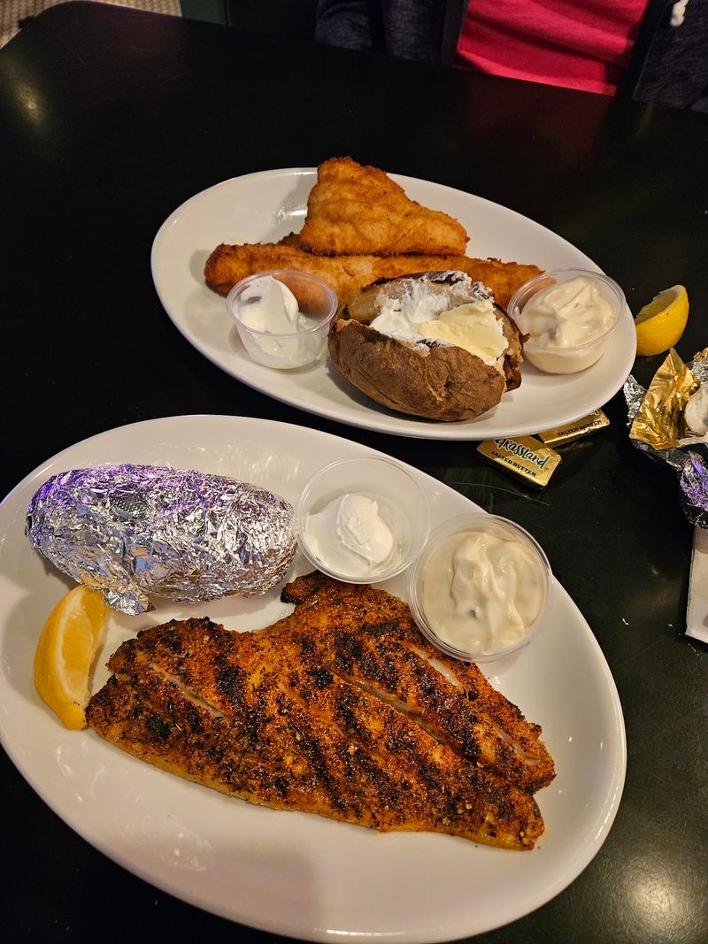 Fish Entrees With A Midwest Touch
