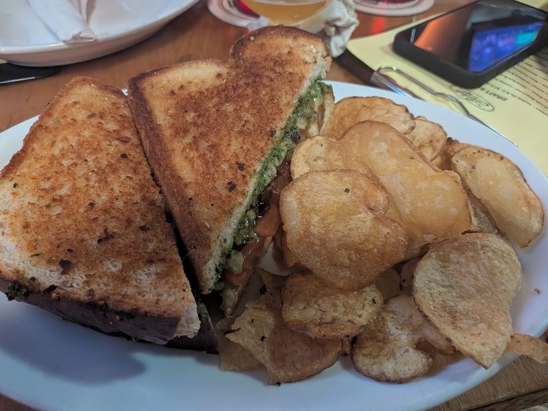 Grilled Cheese and the Pesto Surprise