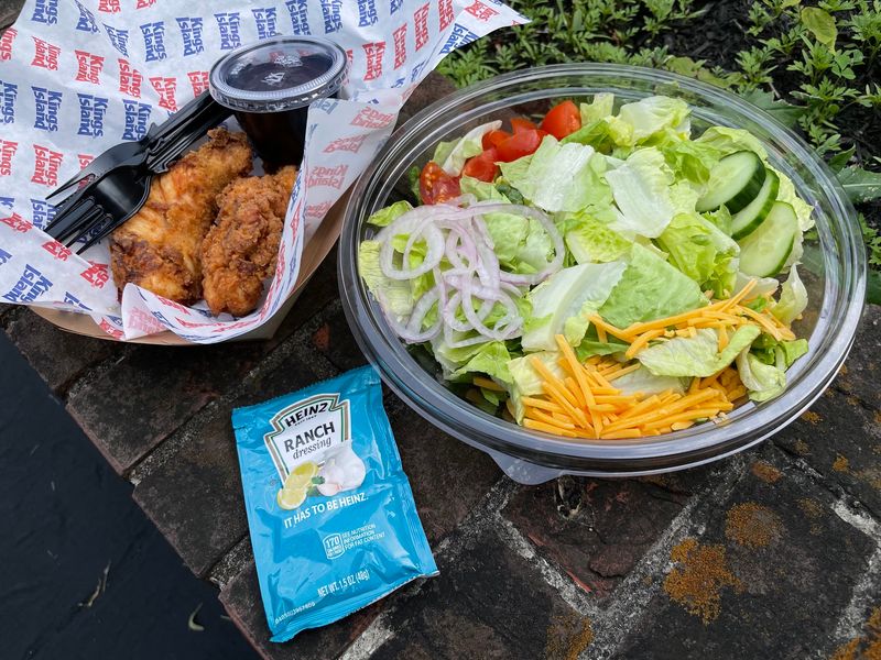A Generous Chicken Salad For Lighter Appetites