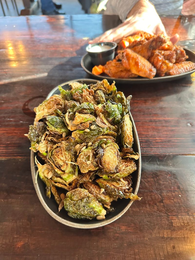 Crispy Brussels Sprouts With A Sweet Glaze