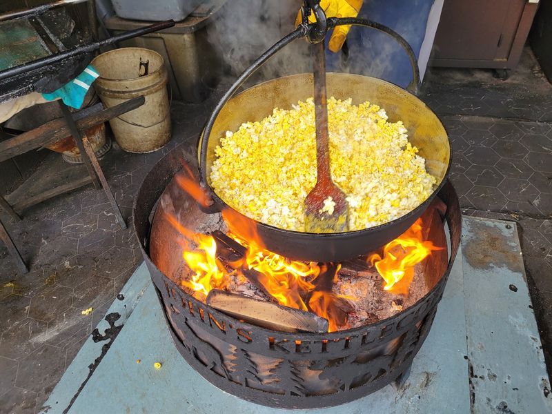 Leatherwork, Kettle Corn, and Pantry Treasures