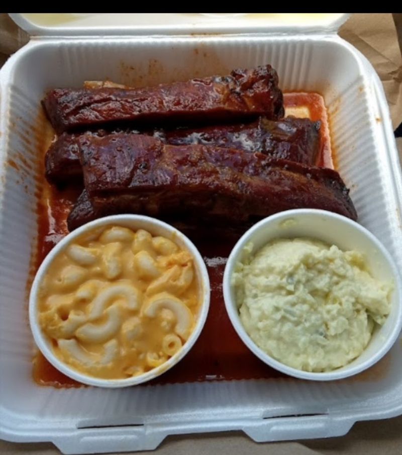 Barbecue Ribs After the Balloons Land