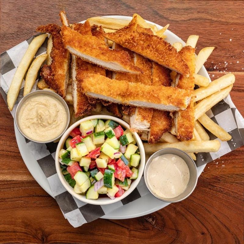 Generous Portions Make Lunch Feel Serious