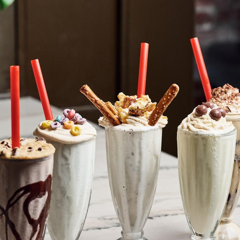 Sundaes, Banana Splits And Thick Milkshakes