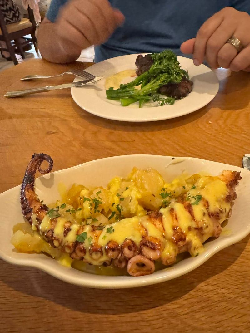 Grilled Octopus Moves The Menu Beyond Pasta