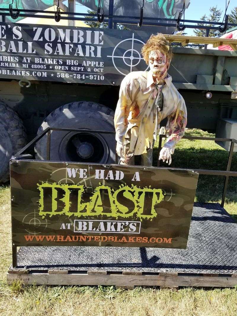 Zombie Paintball Turns A Wagon Ride Into A Moving Game