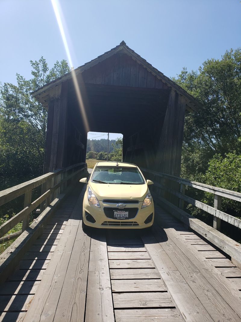 Historic Zanes Ranch Covered Bridge, Eureka, CA