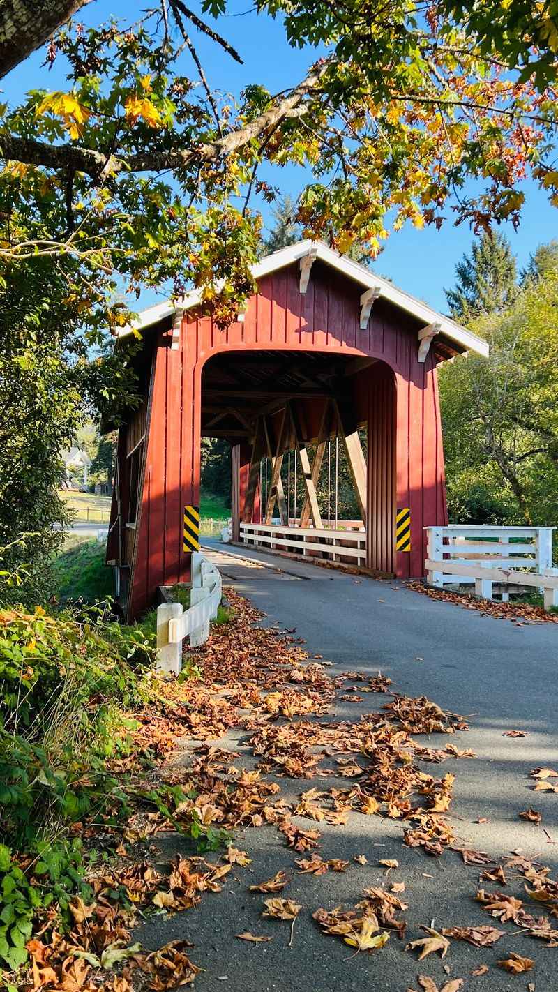 Historic Brookwood Covered Bridge, Bayside, CA