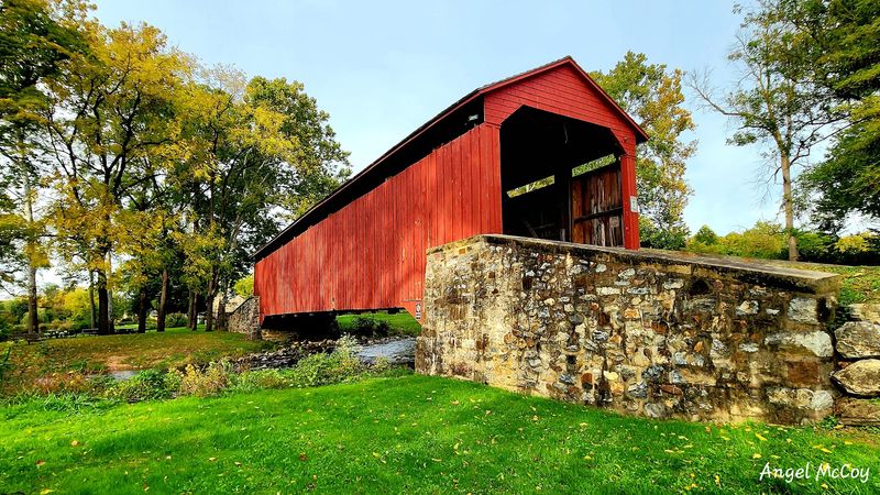 Historic Poole Forge Covered Bridge, Narvon, PA