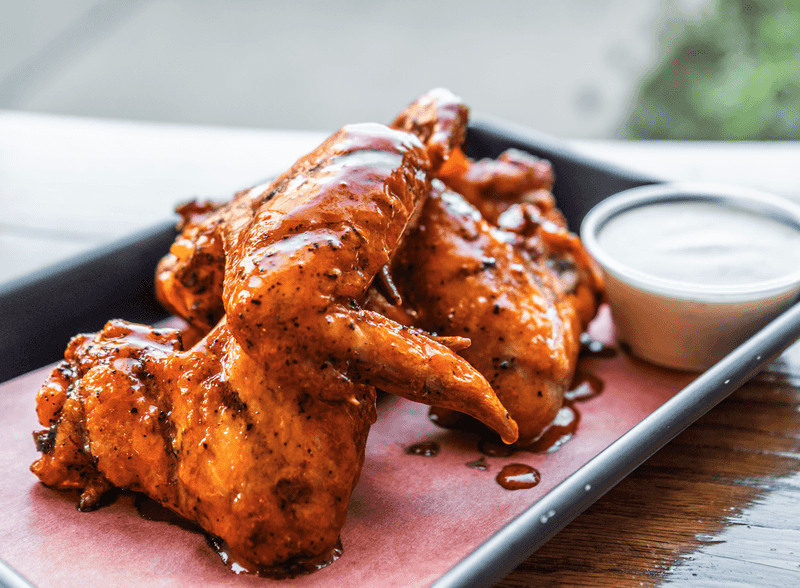 Smoked and Fried Wings With a Twist