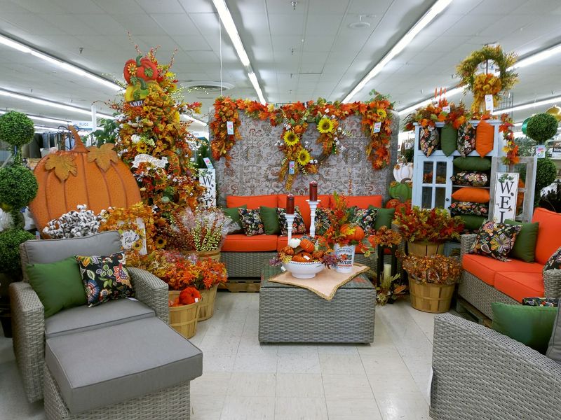 Seasonal Departments Keep The Store Changing Through The Year