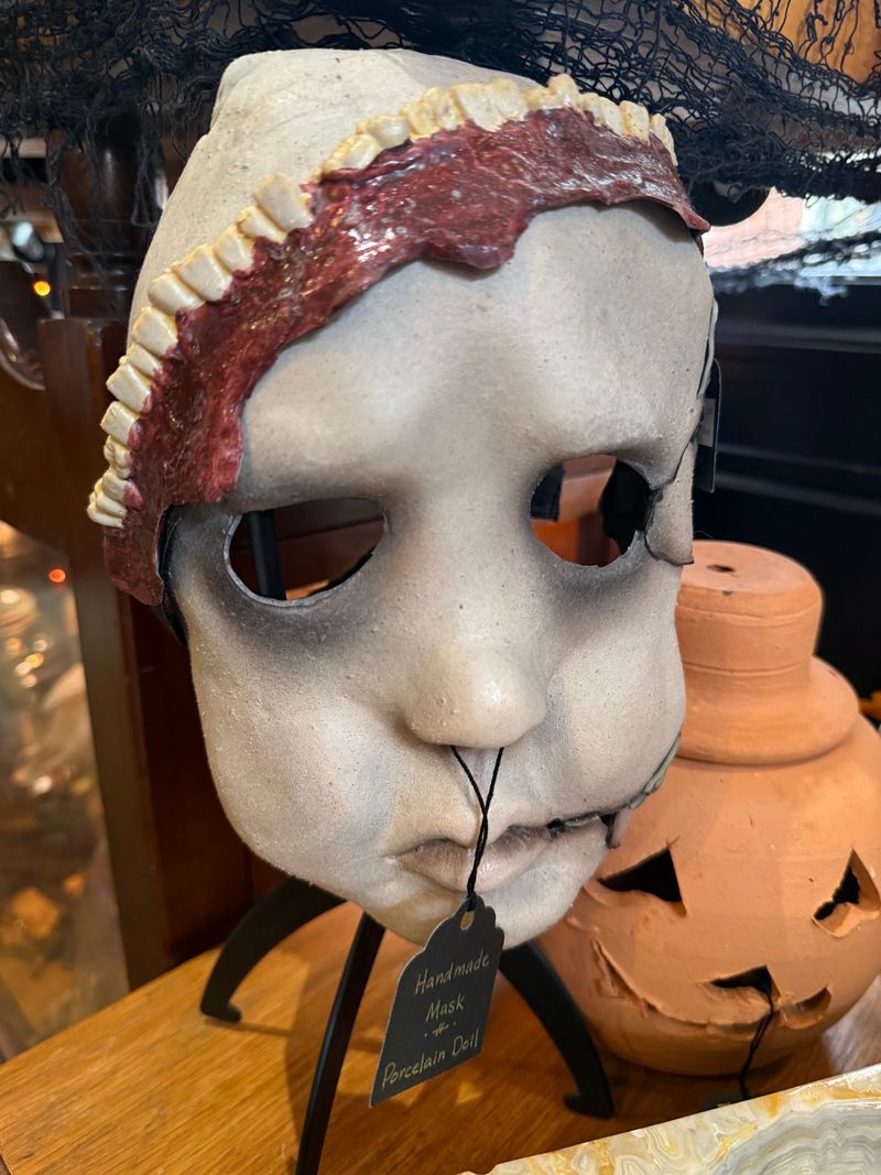Handmade Rubber Masks And Seasonal Finds