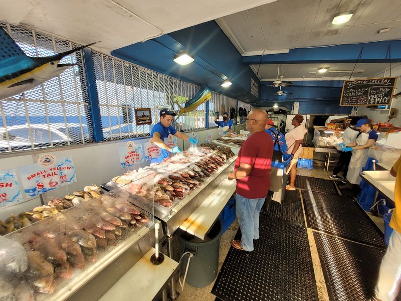 Plaza Seafood Market, Miami