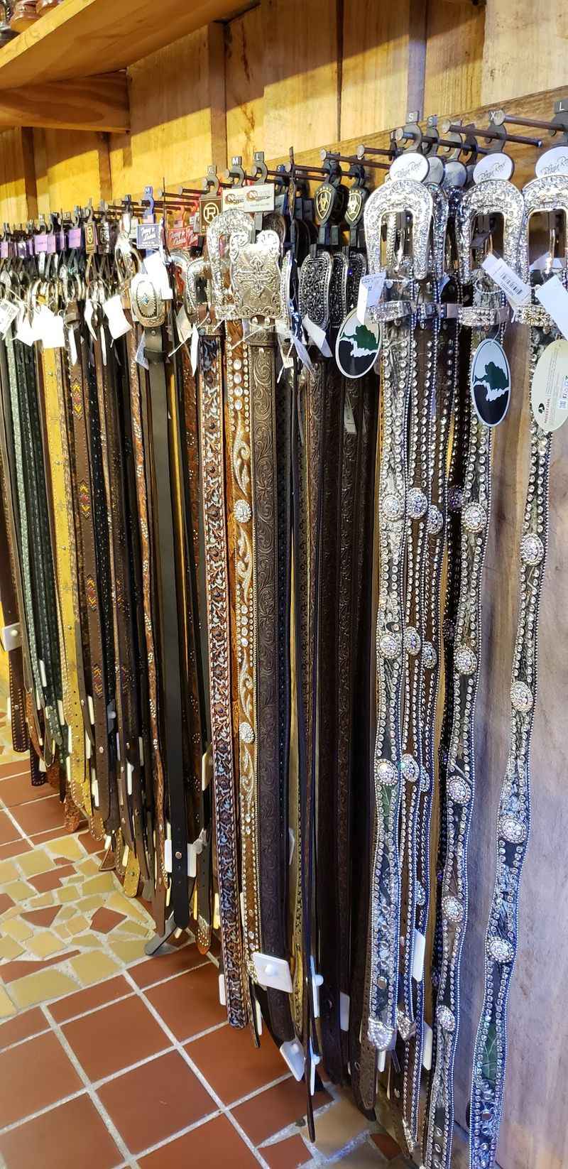 Belts, Wallets, And Accessories Galore