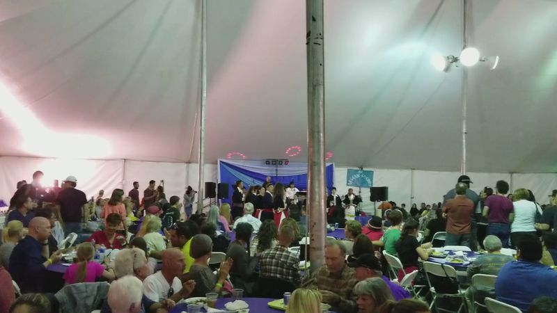 Greek Pastries Fill The Festival Tables