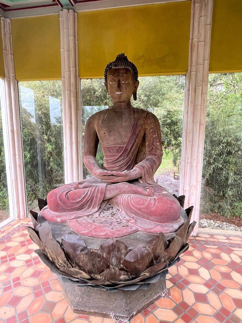 A Centuries-Old Buddha On A Hill