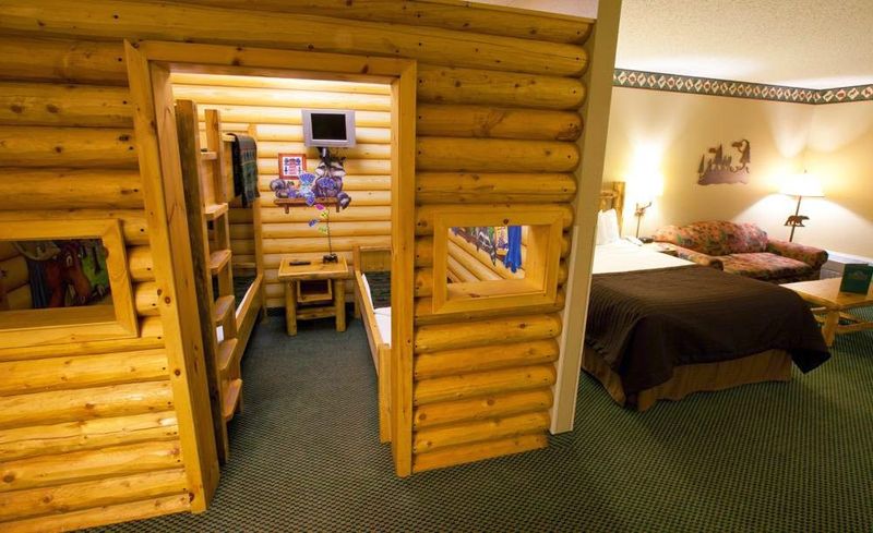 Themed Suites With Caves, Tents, And Bunk Beds