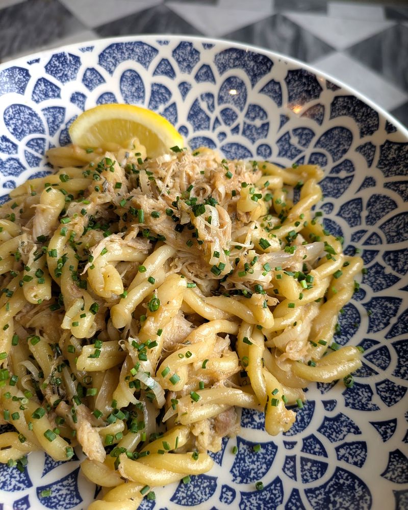 Try Louisiana Crab In Fresh Pasta