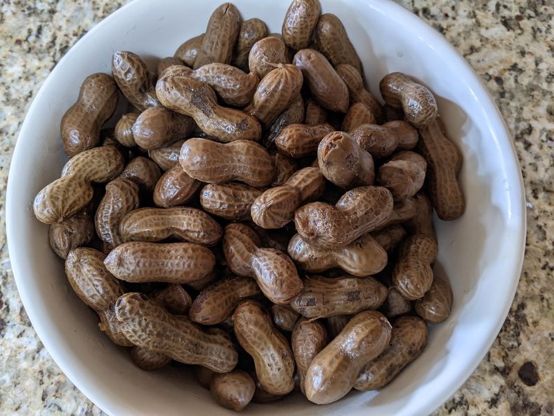 Hot Boiled Peanuts Still Lead The Snack List
