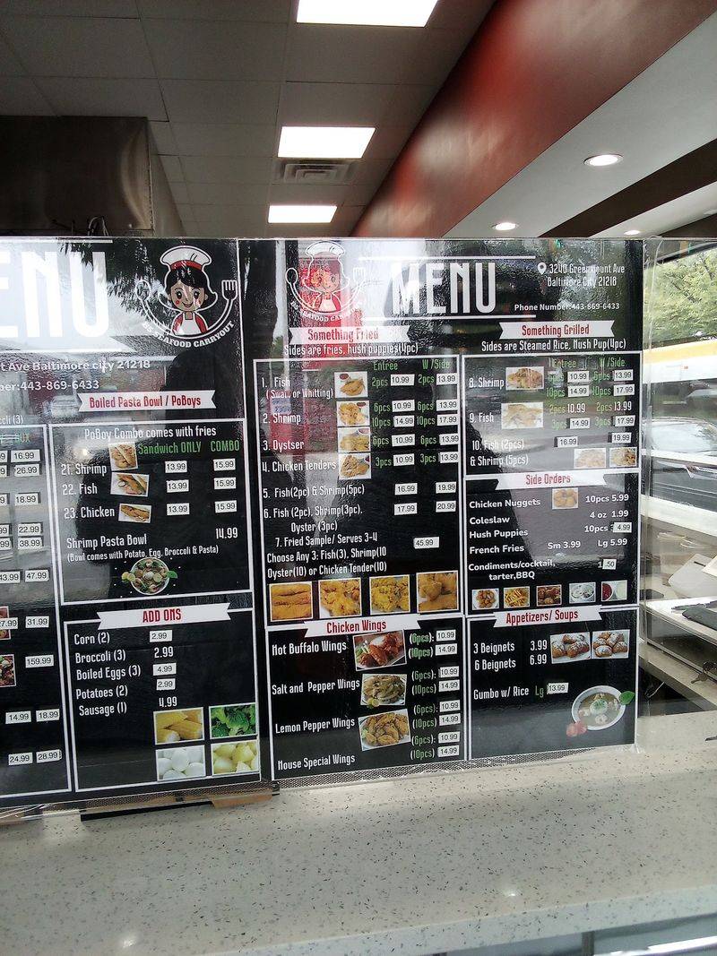 B5 Seafood Carryout